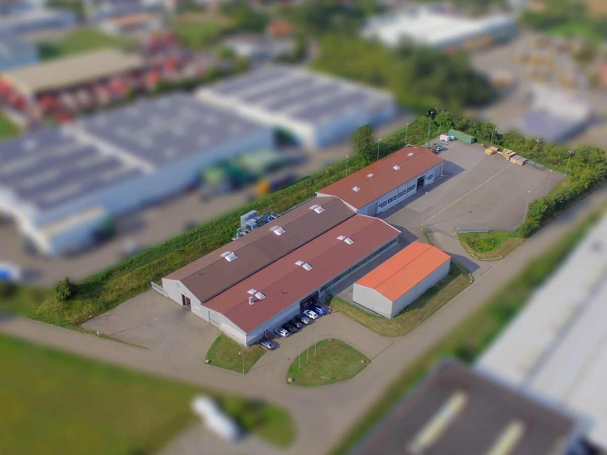 Luftbild von Werk 2